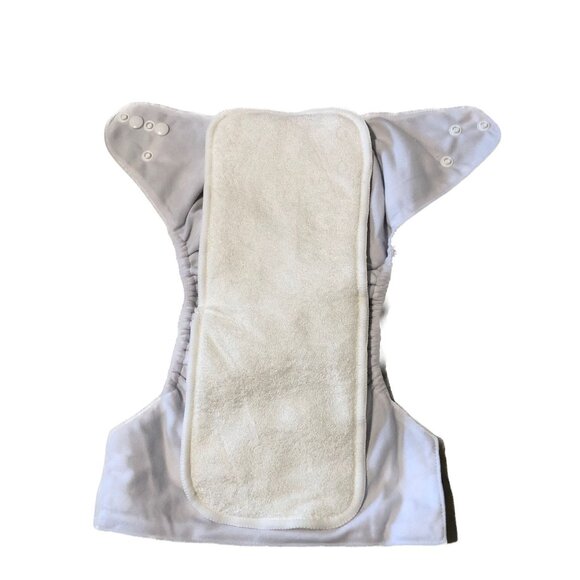 LangSprit Diaper Covers Diapers Dark Blue and Grey Multiple Adjustments - Picture 6 of 6